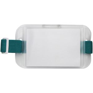 （まとめ） ソニック 腕章名札 緑 NF-719-G 1枚 【×40セット】