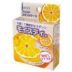 （まとめ） デビカ プリントスポンジケース モイスティ みかん 020720 1個 【×30セット】