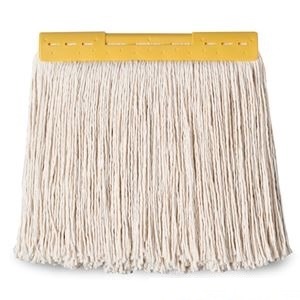（まとめ） テラモト FXモップ替糸（J）24cm 260g イエロー CL-374-421-5 1個 【×10セット】