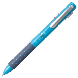 （まとめ） トンボ鉛筆 2色油性ボールペン リポータースマート2 0.5mm （軸色 ライトブルー） BC-WRLE42 1本 【×20セット】