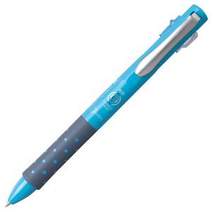 （まとめ） トンボ鉛筆 3色油性ボールペン リポータースマート3 0.5mm （軸色 ライトブルー） BC-TRLE42 1本 【×20セット】