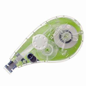 （まとめ） トンボ鉛筆 修正テープ モノエルゴ 本体 5mm幅×10m グリーン CT-YUX5C61 1個 【×20セット】