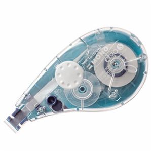 （まとめ） トンボ鉛筆 修正テープ モノエルゴ 本体 5mm幅×10m ブルー CT-YUX5C41 1個 【×20セット】