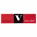（まとめ） トンボ鉛筆 赤鉛筆 （朱色） 8900-V 1箱（12本） 【×5セット】