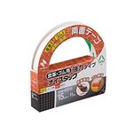 （まとめ） ニチバン ナイスタック 両面テープ 強力タイプ 皮革・ゴム用 大巻 15mm×11m NW-KG15 1巻 【×10セット】