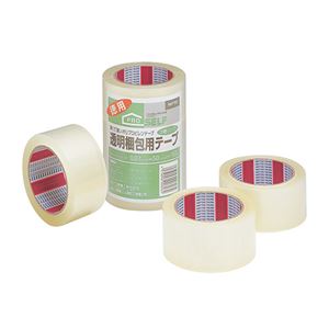 （まとめ） ニトムズ OPPテープ No.3303 50mm×50m No.3303-3P 1パック（3巻） 【×10セット】