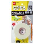 （まとめ） ニトムズ はがせる両面テープ くり返し使える 15mm×2m T3630 1巻 【×10セット】