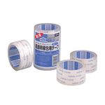 （まとめ） ニトムズ 超透明梱包用テープ SC-01 48mm×50m J6130 1パック（3巻） 【×10セット】