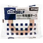 （まとめ） ニトムズ 布粘着テープS（PK-28） 50mm×25m J5410 1巻 【×20セット】