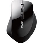 （まとめ） バッファロー 無線（2.4GHz）BlueLEDマウス 静音 5ボタンブラック BSMBW13BK 1個 【×2セット】
