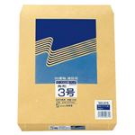 （まとめ） ピース R40再生紙クラフト封筒 角3 85g／m2 675 1パック（100枚） 【×5セット】