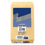 （まとめ） ピース R40再生紙クラフト封筒 角8 85g／m2 618 1パック（100枚） 【×15セット】