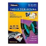 （まとめ） フェローズ ラミネートフィルム マットタイプ A4 80μ 5404101 1パック（10枚） 【×10セット】