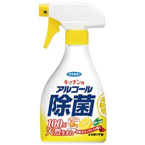 （まとめ） フマキラー キッチン用 アルコール除菌スプレー 本体 400ml 1本 【×10セット】