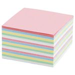 （まとめ） プロモスティックジャパン どこからでもふせん 50×50mm 混色5色 TAF-09-008 1冊 【×10セット】