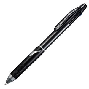 （まとめ） ぺんてる 3色油性ボールペン ビクーニャ 0.5mm （軸色 ピュアブラック） BXC35A 1本 【×15セット】