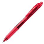 （まとめ） ぺんてる ゲルインクボールペン エナージェル・エックス 0.7mm 赤 BL107-B 1本 【×60セット】
