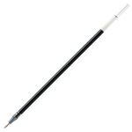（まとめ） ぺんてる ゲルインクボールペン替芯 0.5mm 黒 ハイブリッド用 XKF5-A 1箱（10本） 【×10セット】