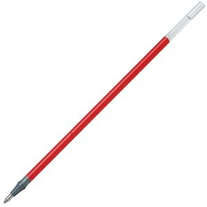 （まとめ） ぺんてる ゲルインクボールペン替芯 0.5mm 赤 ハイブリッドキャップ式用 XKFLS5-B 1セット（10本） 【×10セット】