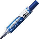 （まとめ） ぺんてる ノックル ボードにフィット ホワイトボードマーカー 中-太字・ソフト丸芯 青 EMWL5BF-C 1本 【×20セット】