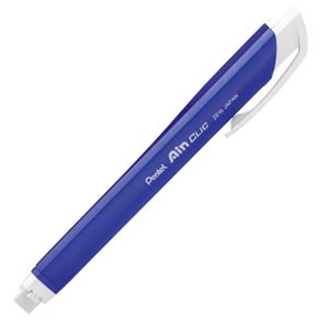 （まとめ） ぺんてる ノック式ホルダー消しゴム「アインクリック」 メタルブルー XZE15-MC 1本 【×60セット】