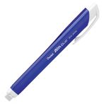 （まとめ） ぺんてる ノック式ホルダー消しゴム「アインクリック」 メタルブルー XZE15-MC 1本 【×60セット】