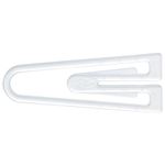 （まとめ） ミツヤ フォーアース プチプラゼムクリップ 25mm 白 FE-3250 1箱（約250本） 【×15セット】