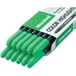 （まとめ） モナミ 蛍光ペン COLOR HIGHLIGHTER シングルタイプ 黄緑 20104 1セット（12本） 【×5セット】