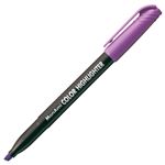 （まとめ） モナミ 蛍光ペン COLOR HIGHLIGHTER シングルタイプ 紫 20105 1本 【×80セット】