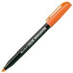 （まとめ） モナミ 蛍光ペン COLOR HIGHLIGHTER シングルタイプ 橙 20102 1本 【×80セット】