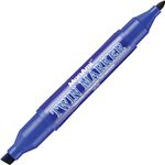 （まとめ） モナミ 油性ツインマーカー GEMINI MARKER TWIN 太字+細字 青 15102 1本 【×50セット】