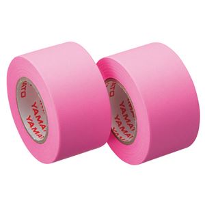 （まとめ） ヤマト メモック ロールテープ つめかえ用 25mm幅 ローズ WR-25H-RO 1パック（2巻） 【×15セット】