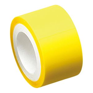 （まとめ） ヤマト メモック ロールテープ フィルムタイプ つめかえ用 25mm幅 イエロー RF-25H-7 1巻 【×15セット】