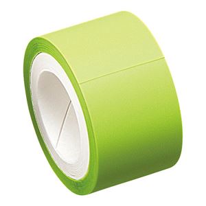 （まとめ） ヤマト メモック ロールテープ フィルムタイプ つめかえ用 25mm幅 フレッシュグリーン RF-25H-10 1巻 【×15セット】