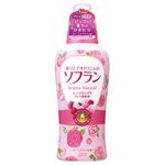 （まとめ） ライオン 香りとデオドラントのソフラン アロマナチュラル フローラルアロマの香り 本体 500ml 1本 【×10セット】