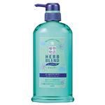 （まとめ） ライオン 植物物語ハーブブレンド シャンプー さっぱりサラサラ 本体 550ml 1本 【×5セット】