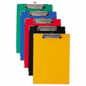 （まとめ） ライオン事務器 カラーボール用箋挟 クロス貼り A4タテ レッド CS-120C 1枚 【×15セット】