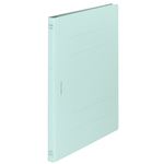 （まとめ） ライオン事務器 フラットファイル（環境） 樹脂押え具 A4タテ 150枚収容 背幅18mm 水 A-518KA4S 1セット（10冊） 【×5セット】