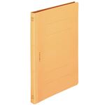 （まとめ） ライオン事務器 フラットファイル（環境） 樹脂押え具 B5タテ 150枚収容 背幅18mm 黄 A-527KB5S 1セット（10冊） 【×10セット】