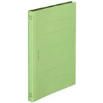 （まとめ） ライオン事務器 フラットファイル（環境） 樹脂押え具 B5タテ 150枚収容 背幅18mm 緑 A-529KB5S 1セット（10冊） 【×10セット】
