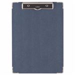 （まとめ） ライオン事務器 ボール用箋挟 A4タテ 紺 No.120 1枚 【×15セット】