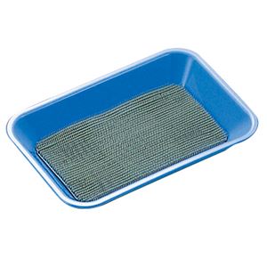 （まとめ） ライオン事務器 ユニークトレー W150×D225×H32mm ブルー No.80N 1個 【×10セット】