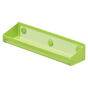 （まとめ） リヒトラブ マグネットポケット トレー 黄緑 A-7385-6 1個 【×10セット】