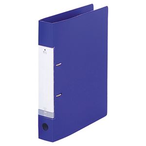 （まとめ） リヒトラブ リクエスト D型リングファイル A4タテ 2穴 350枚収容 背幅46mm 青 G2230-8 1冊 【×15セット】
