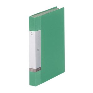 （まとめ） リヒトラブ リクエスト クリヤーブック（クリアブック） A4タテ 40ポケット 背幅32mm 緑 G3202-7 1冊 【×10セット】