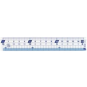 （まとめ） レイメイ藤井 Study Mate 再生PET定規はしゼロメモリ 15cm APJ72 1個 【×80セット】