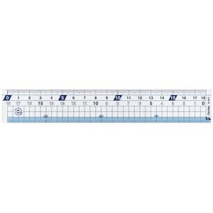 （まとめ） レイメイ藤井 Study Mate 再生PET定規はしゼロメモリ 18cm APJ104 1個 【×50セット】