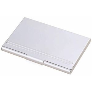 （まとめ） レイメイ藤井 アルミカードケース W65×D93×H7mm 20枚収容 CHA480 1個 【×10セット】