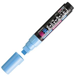 （まとめ） レイメイ藤井 蛍光ボードマーカー 太字平芯 ブルー LBM281A 1本 【×20セット】
