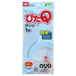 （まとめ） レック 吸着便座シート ぴたQ ブルー B-821B 1パック 【×10セット】